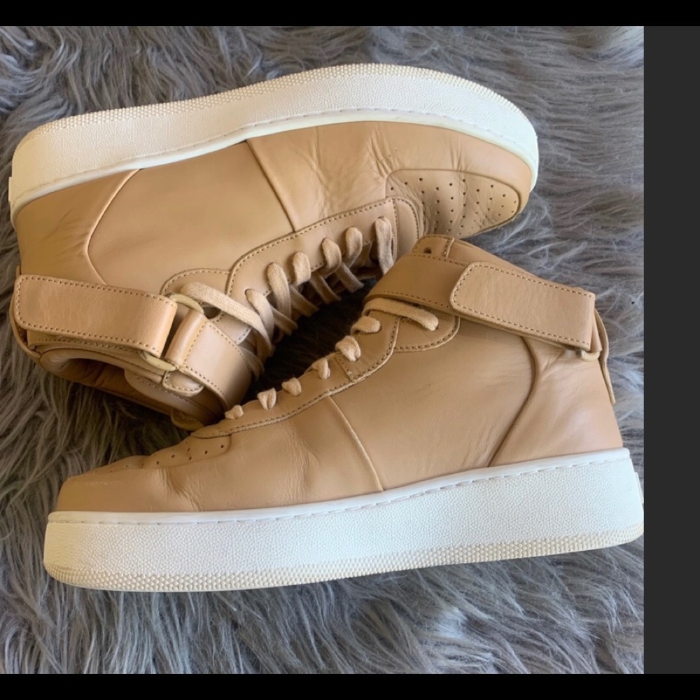 Celine Phoebe Philo HighTop Tan Sneakers - Picture 3 of 8